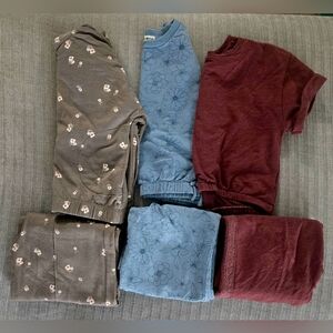 Girl's Wide Leg Sweat Set Bundle